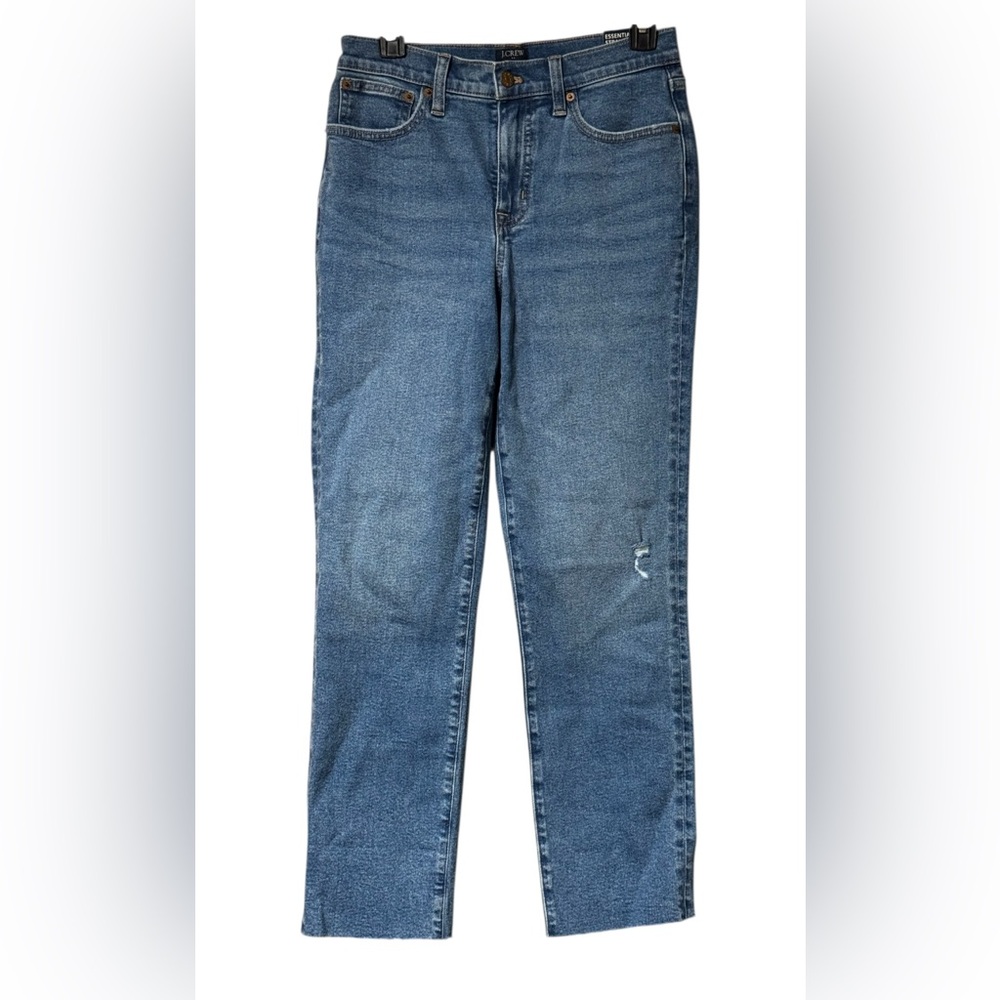 NWT J. Crew Essential straight jean in all-day stretch